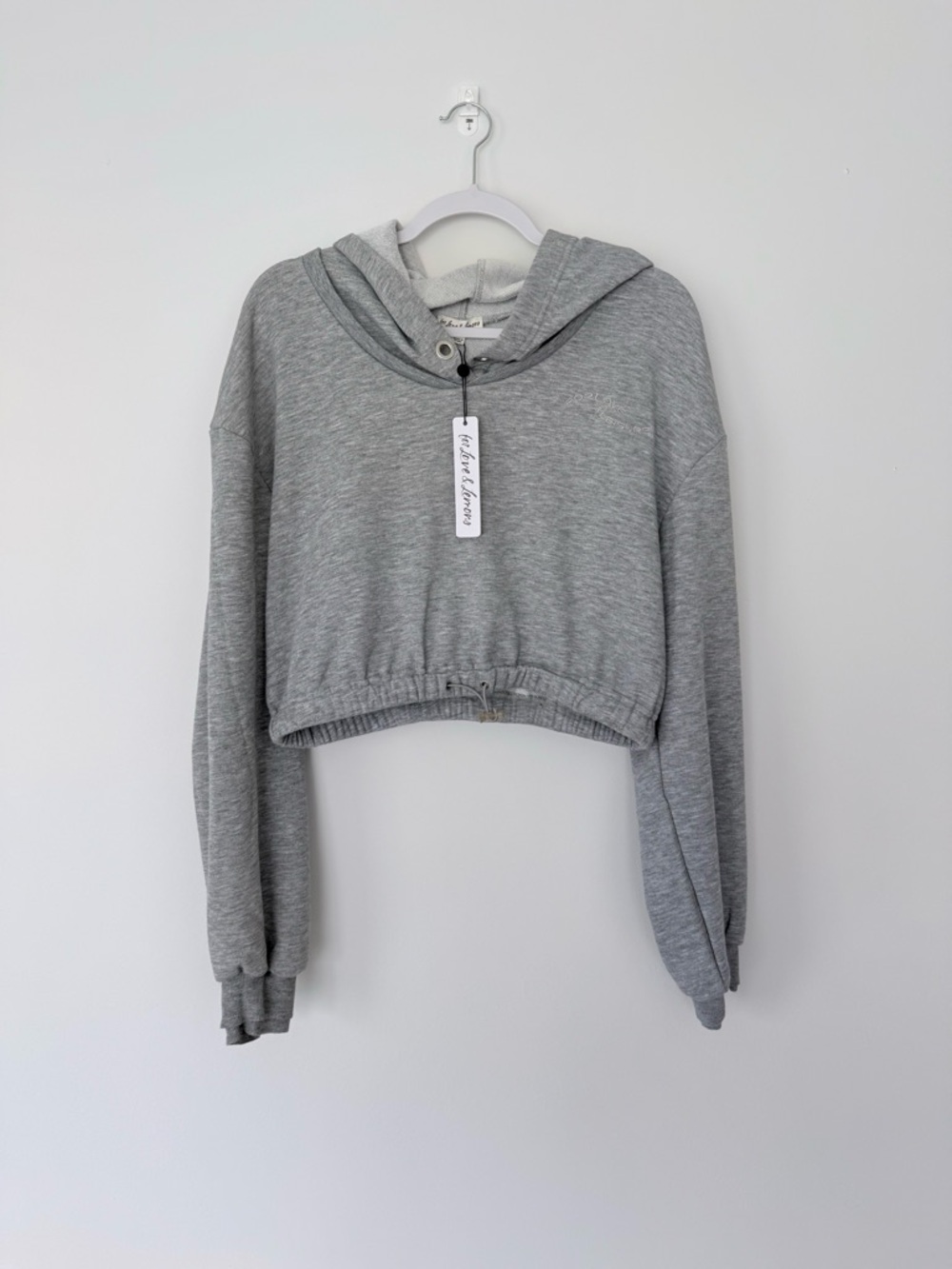 For Love & Lemons cropped hoodie